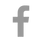 Grey Facebook Icon